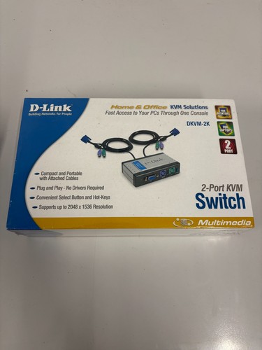 Switch kvm link - switch, d-link