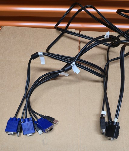 Lotto cavi switch kvm usb - 4,