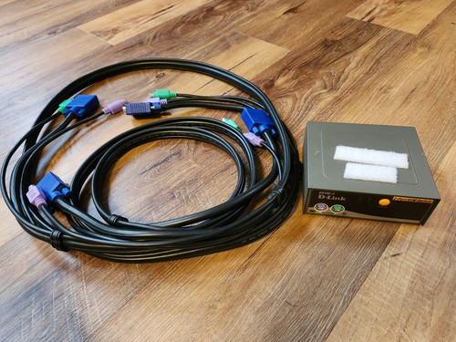 Switch kvm porte link vga - porte,
